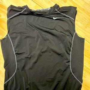 Black Nike DriFit Sleeveless Shirt XL